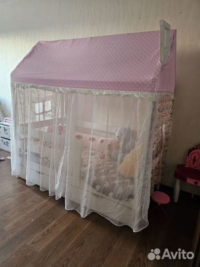 Детская кровать домик бу
