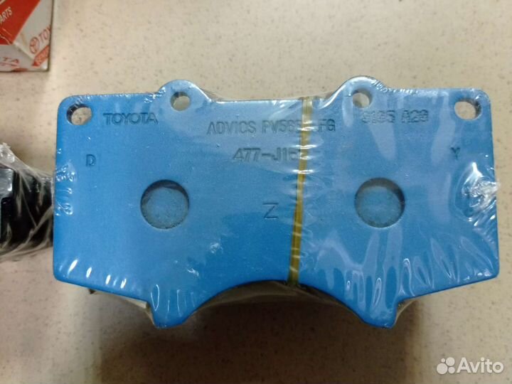 Колодки toyota LC Prado 150