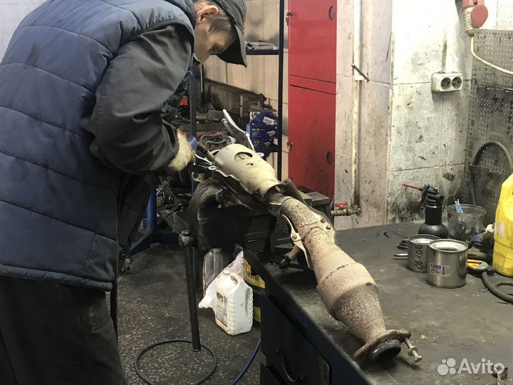 Удаление катализатора бесплатно пламегаситель