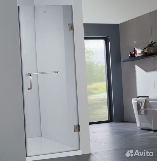 Распашные стеклянные двери