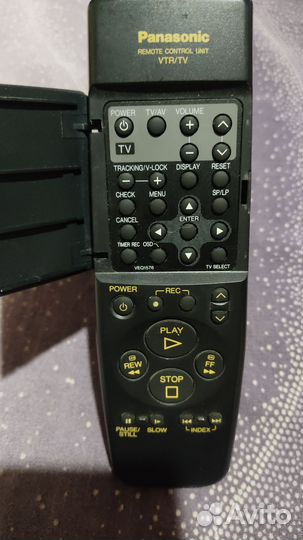 Пульт для видеомагнитофона panasonic