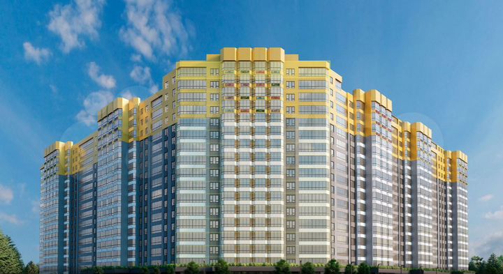 1-к. квартира, 41,5 м², 16/16 эт.