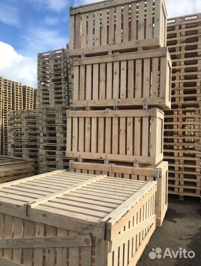 Ящик деревянный, транспортировочная тара