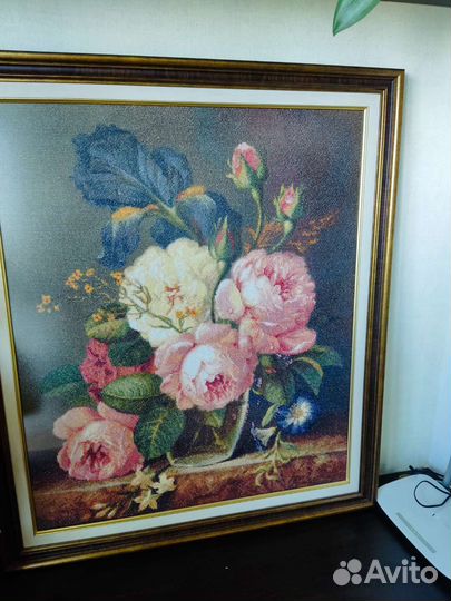 Картина вышитая крестом