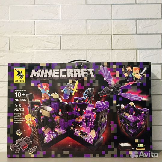 Конструктор lego minecraft большой набор