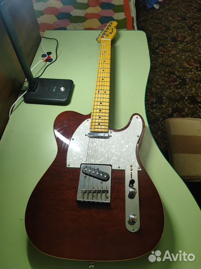 Fender Telecaster Red Wine Реплика