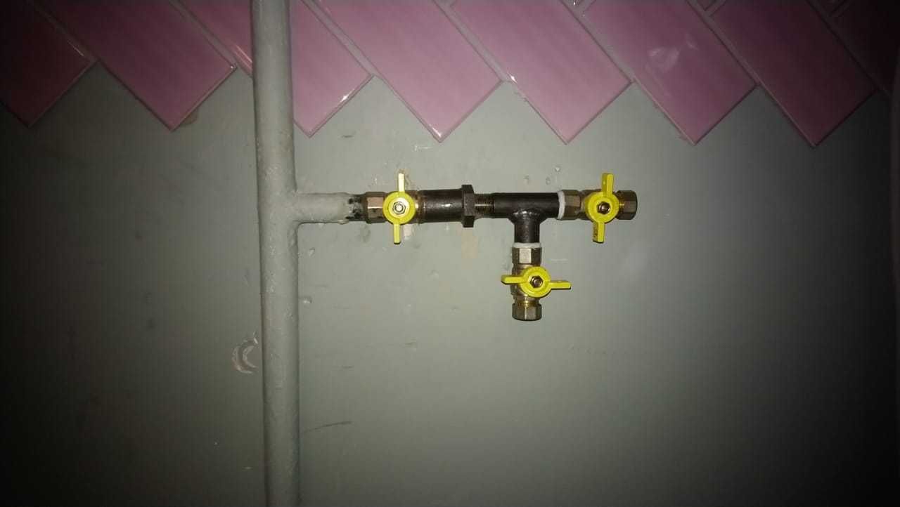 Подключение двух газовых аппаратов к одной трубе
