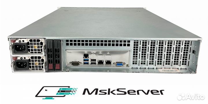 Сервер Supermicro 6029P-TR 2xGold 6230 256Gb