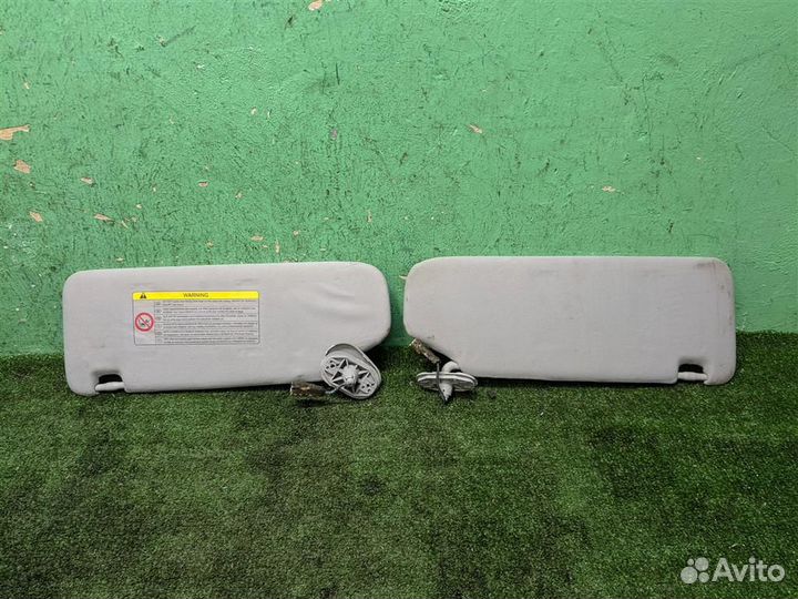 Козырек солнцезащитный (комплект) Toyota Avensis