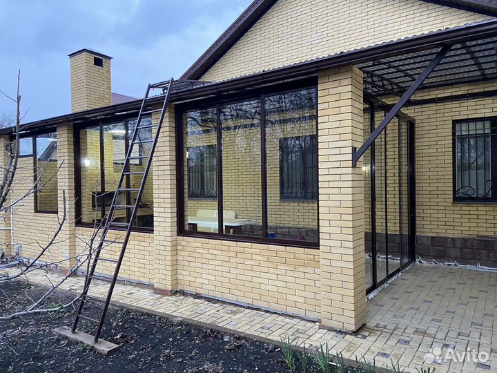 Остекление террасы