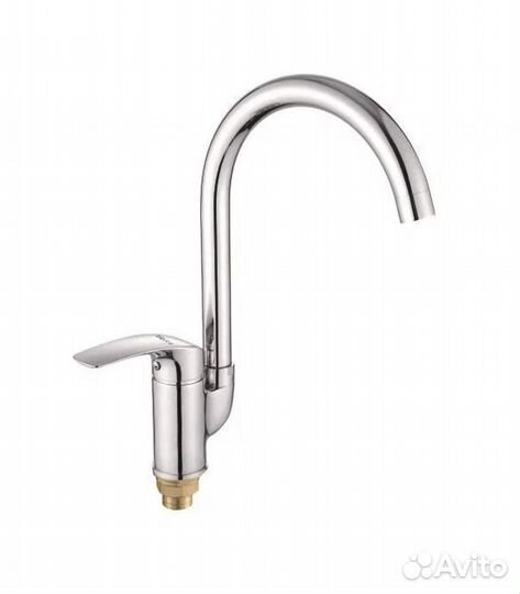 Кухонный смеситель Shevanik хром S5553