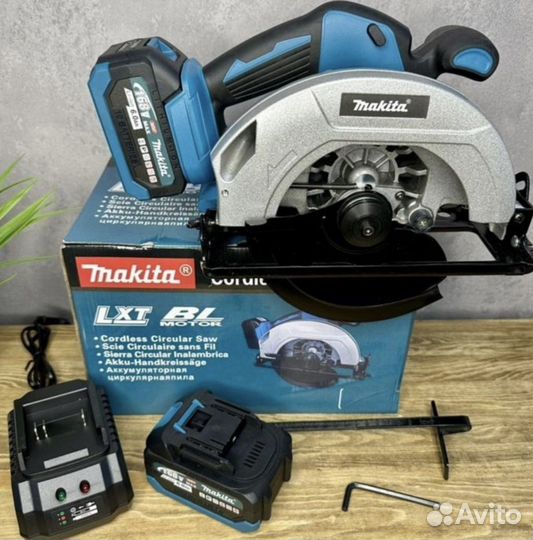 Циркулярная аккумуляторная пила Makita 185мм