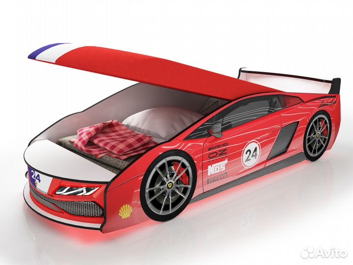 Детская кровать машина 