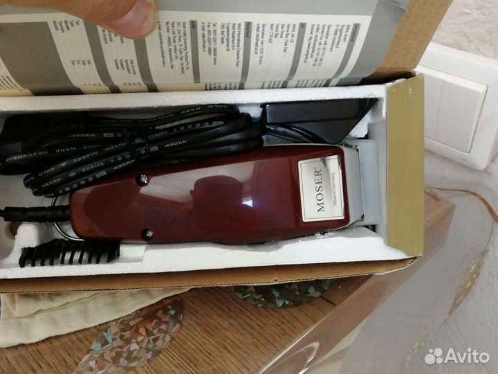 Машинка для стрижки moser,cronier,VGR