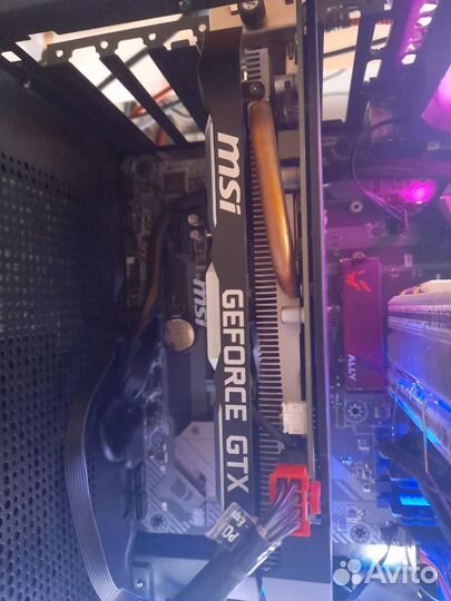 Видеокарта 1660 msi ventus XS 6 Gb OC