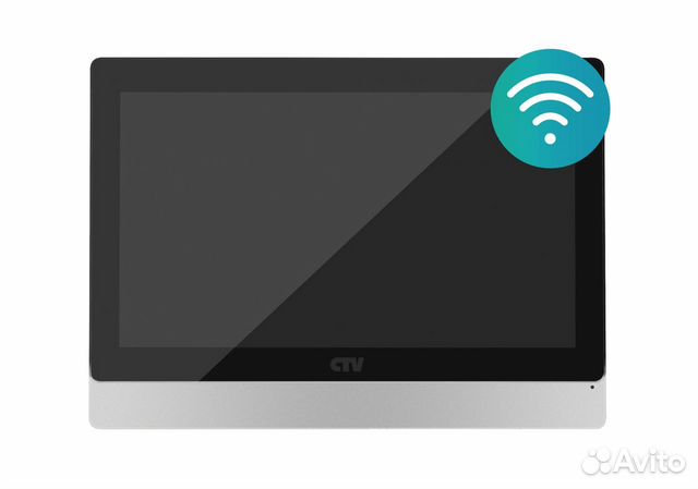 CTV-M5902 Монитор видеодомофона c WiFi (черный)