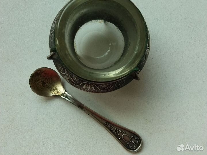 Солонка мельхиор