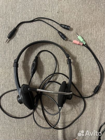 Наушники с микрофоном для пк