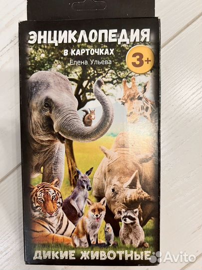 Энциклопедия для детей в карточках 3 шт