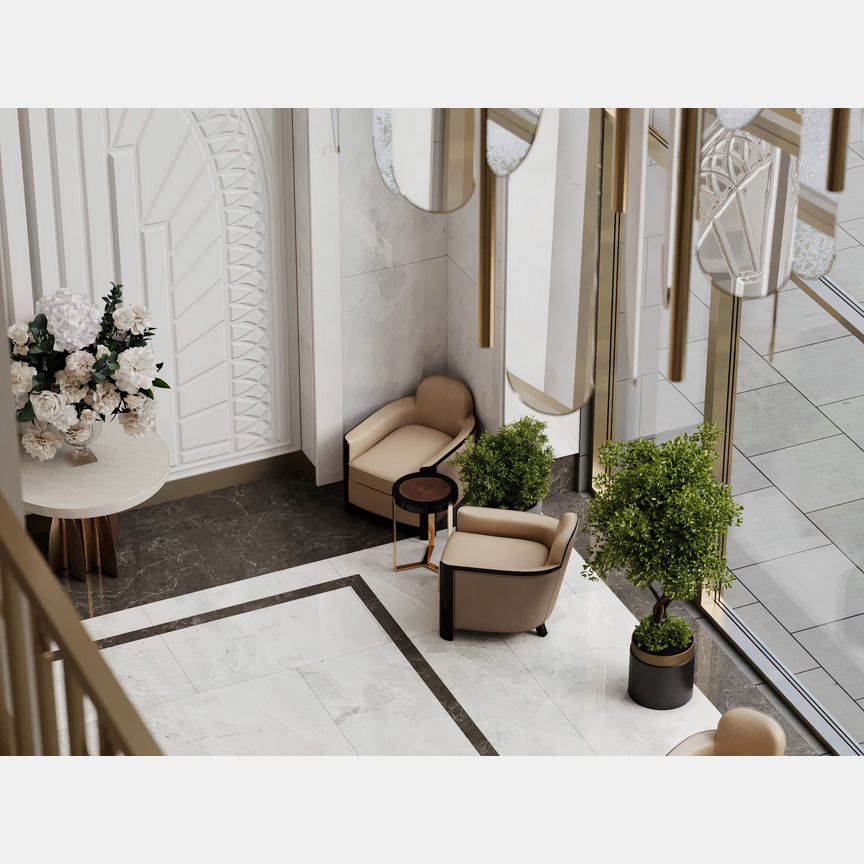 2-к. квартира, 72,6 м², 11/75 эт.