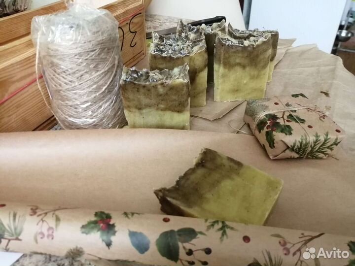 Мыло натуральное ручной работы