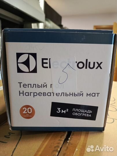 Теплый пол Electrolux 3 кв. метра