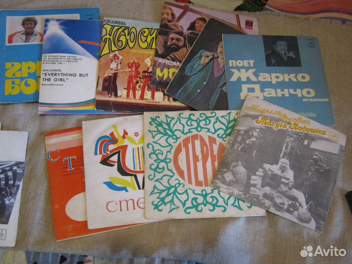 Виниловые пластинки малого формата