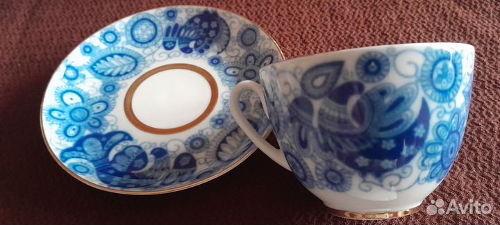 Чайные пары Жар-птица лфз(6 пар)