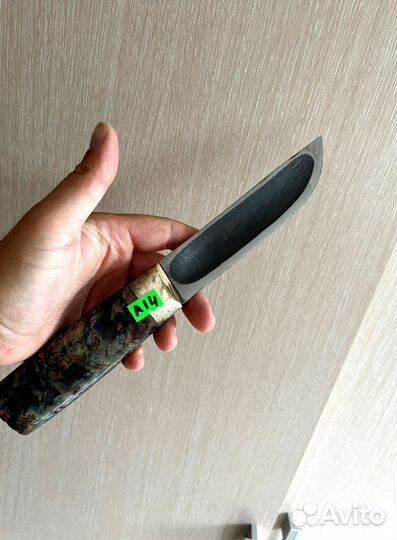 Нож якутский Кованный 110х18ш