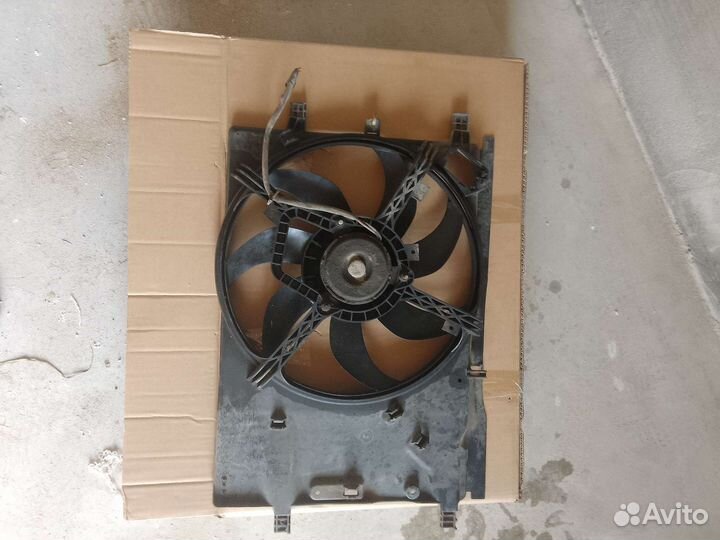Вентилятор охлаждения opel corsa d под ремонт