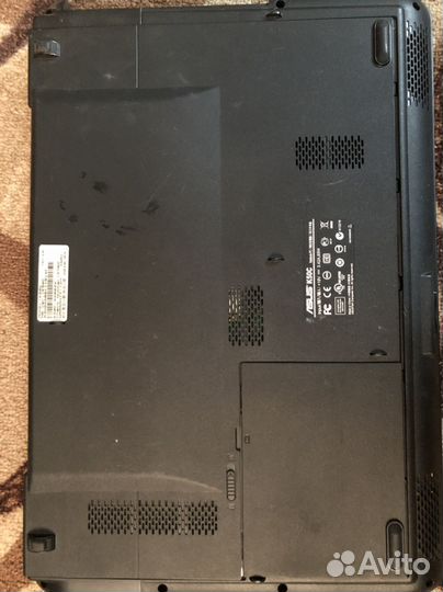 Ноутбук asus k50c на запчасти