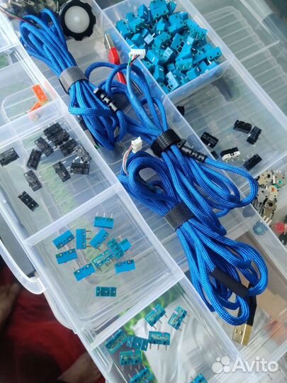 Запчасти и аксессуары для игровых мышек