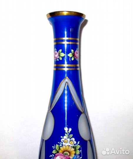 Графин. Многослойное стекло. Богемия