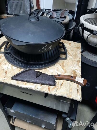 Нож-топор для рубки костей И мяса