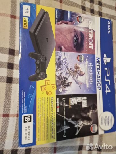 Sony Playstation 4 slim 1тб 9.0 / 5.05 I PS4 шитая