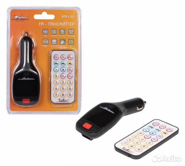 Fm-трансмиттер 12в (afm-l-01)