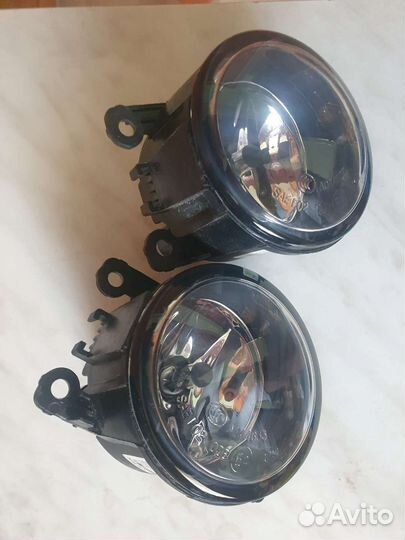 Противотуманки на renault duster