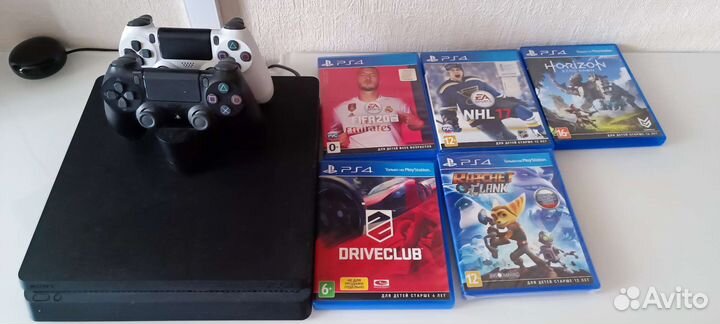 Sony playstation 4 PS4 slim 500gb+сумка
