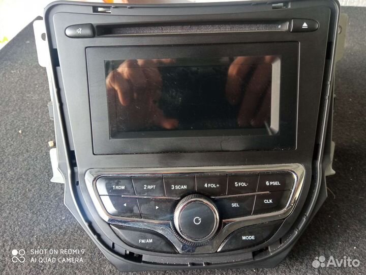 Магнитола Changan с рамкой