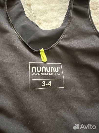 Купальник nu nu nu 1,5-2 г. и плавательные шорты