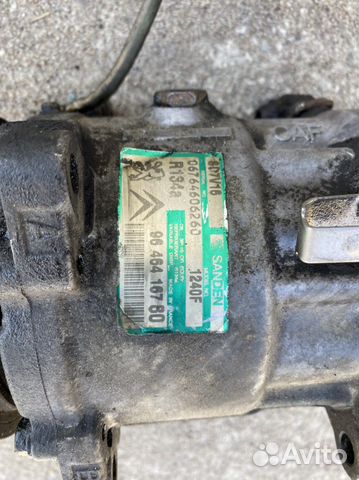 Компрессор кондиционера citroen с5 HDI 2.2 2003 г