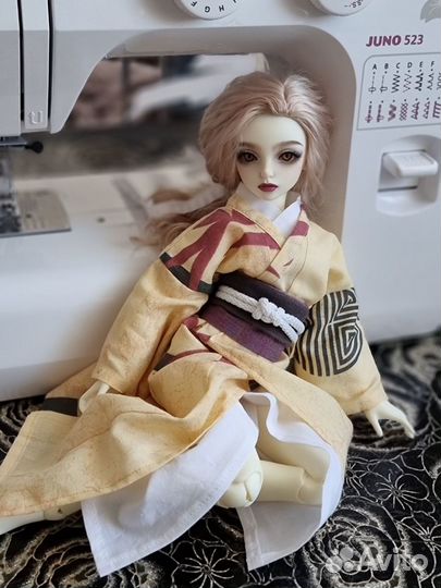 Парик для bjd 1/4