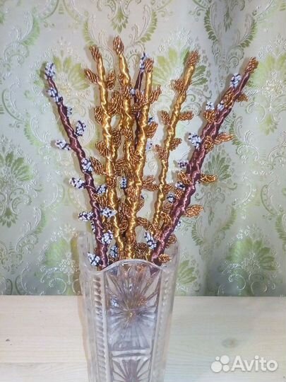 Деревья из бисера