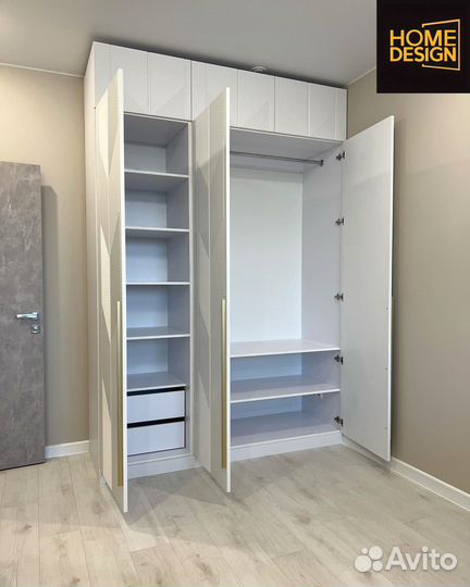 Шкаф с фрезеровкой