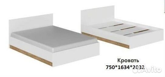 Кровать двуспальная кр-242 Свен 1,6 м белый