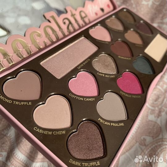 Тени Too faced Chocolate