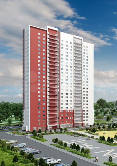 Квартира-студия, 24,2 м², 22/25 эт.