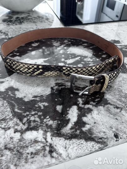Ремень женский кожаный