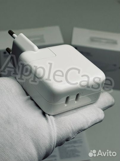 Блок для зарядки iPhone Apple 35W Dual USB-C
