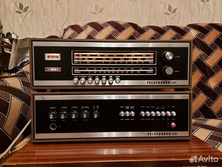 Telefunken V 201A, T 201 супер звук, винтаж 67г